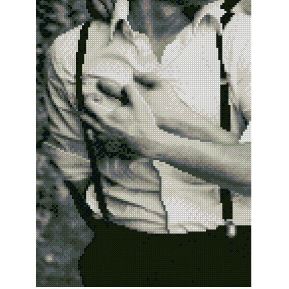 Алмазная мозаика Strateg В руках любви 30х40 см HX072 (HX072)