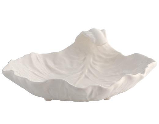 Блюдо-лист глубокое Bordallo Pinheiro 25x25 см Бежевый (3237726) Блюдо-лист глубокое Bordallo Pinheiro 25x25 см Бежевый (3237726)