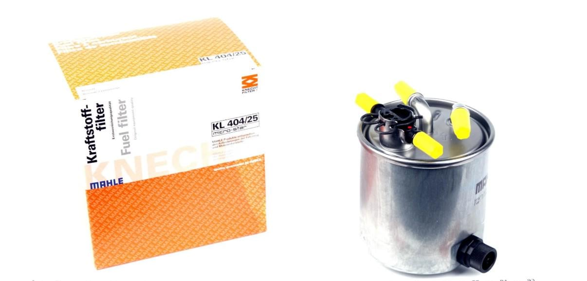 Фильтр топливный KNECHT для Dacia Logan 1,5DCI 05- (KL 404/25)