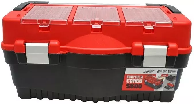 Ящик для инструмента Haisser Formula 90065 22" S600 Carbo Alu Red (105860) - фото 1