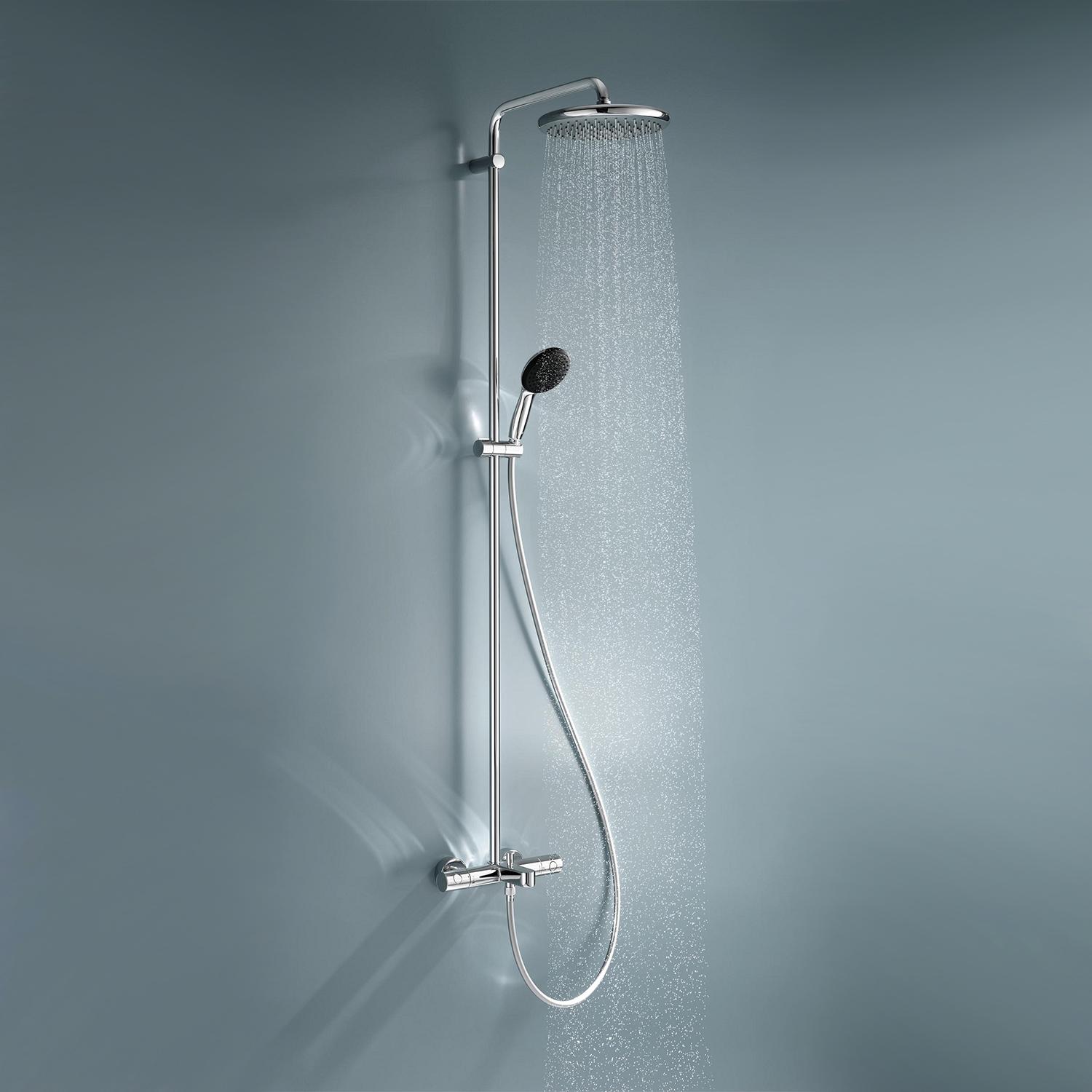 Душевая система с термостатом Grohe CV034497 Хром (233405) - фото 2