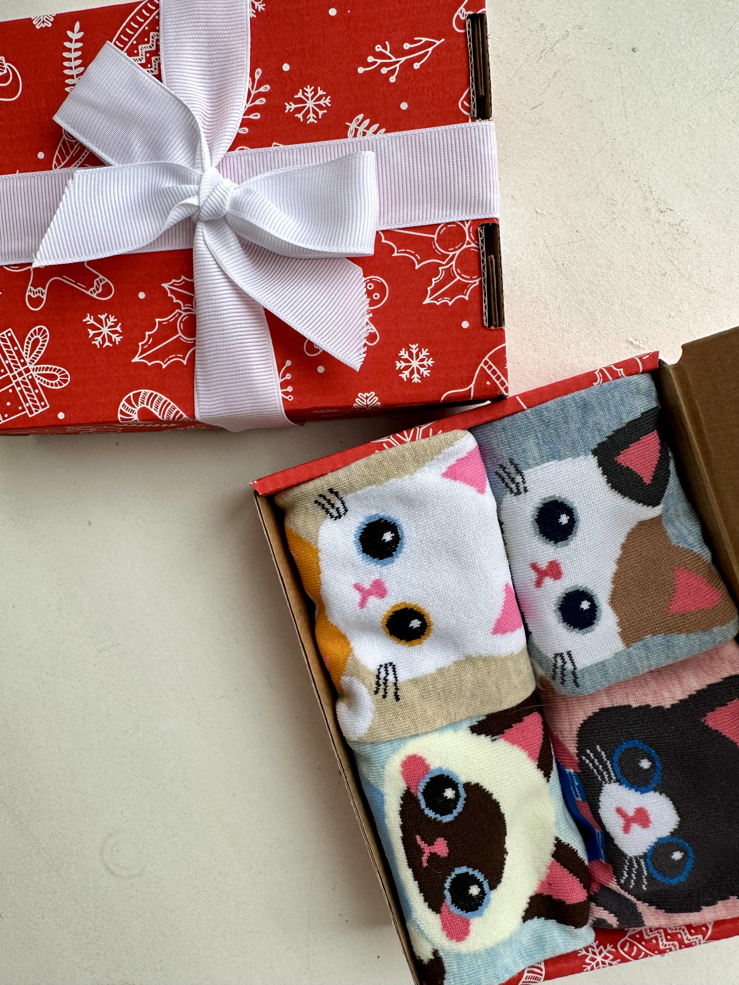 Набір новорічний шкарпеток для дівчинки (18-20) - фото 8 Набір новорічний шкарпеток для дівчинки (18-20) - фото 8