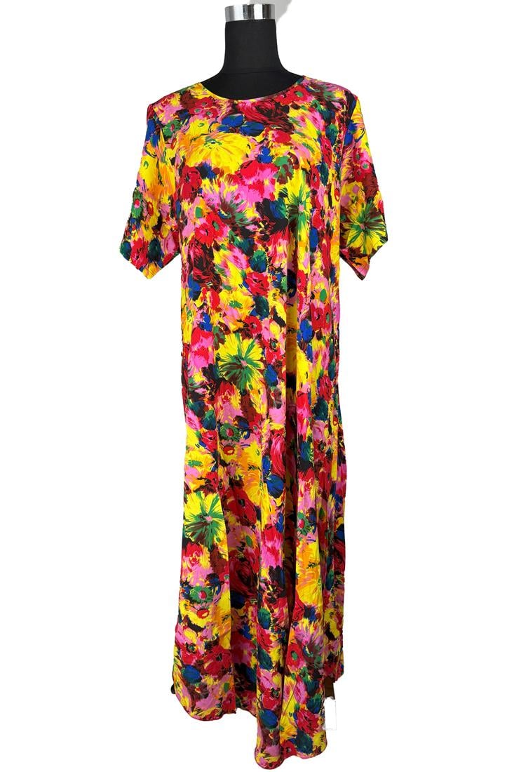 Платье женское летнее длинное 2XL Разноцветный (2613874192) - фото 3 Платье женское летнее длинное 2XL Разноцветный (2613874192) - фото 3