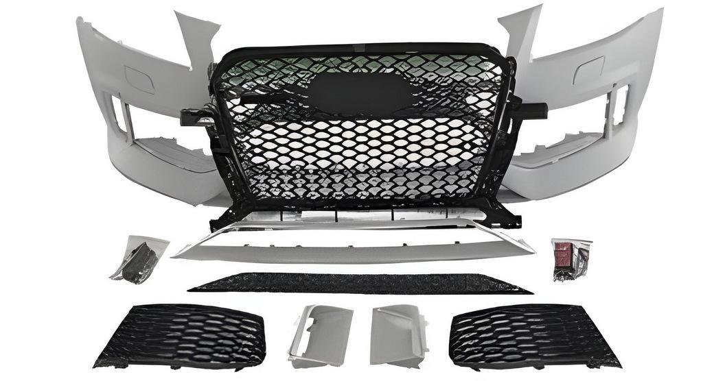 Бампер передний GT Tuning RSQ-Style для Audi Q5 2008-2017 гг. пластик под покраску (26689141)