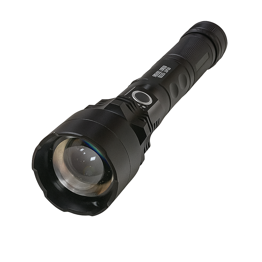 Фонарь ручной BL QP510-P50 с аккумулятором водонепроницаемый Черный (GR-05342)