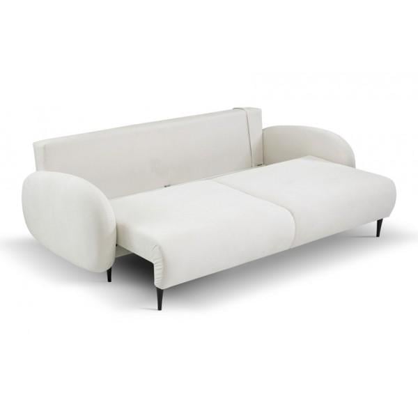 Диван раскладной Perfect Home Soft из натурального дерева/ДСП/ткани Run again 01 Кремовый (49712) - фото 4 Диван раскладной Perfect Home Soft из натурального дерева/ДСП/ткани Run again 01 Кремовый (49712) - фото 4