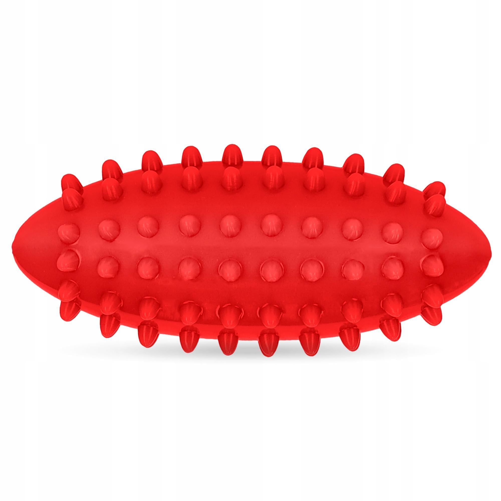 Мяч массажный огурец 4fizjo Spike Bean 11,5x5 см Red (P-5905973403313)