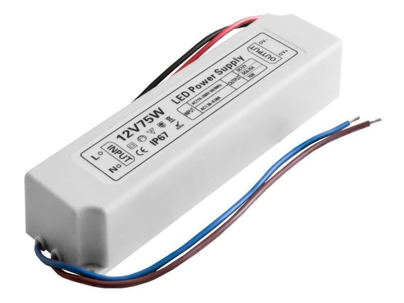 Блок питания LEDUA 75W-IP67 plastic12V (698)