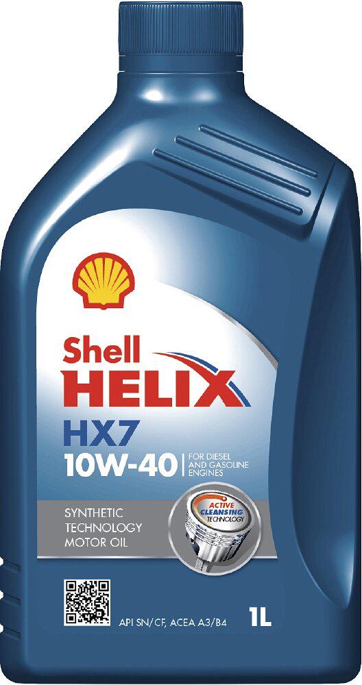 Моторне мастило Shell Helix HX7 10W-40 1 л - фото 1