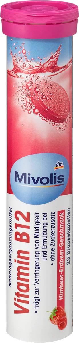 Вітаміни розчинні Mivolis Vitamin B12 20 шипучих табл. (23718517)