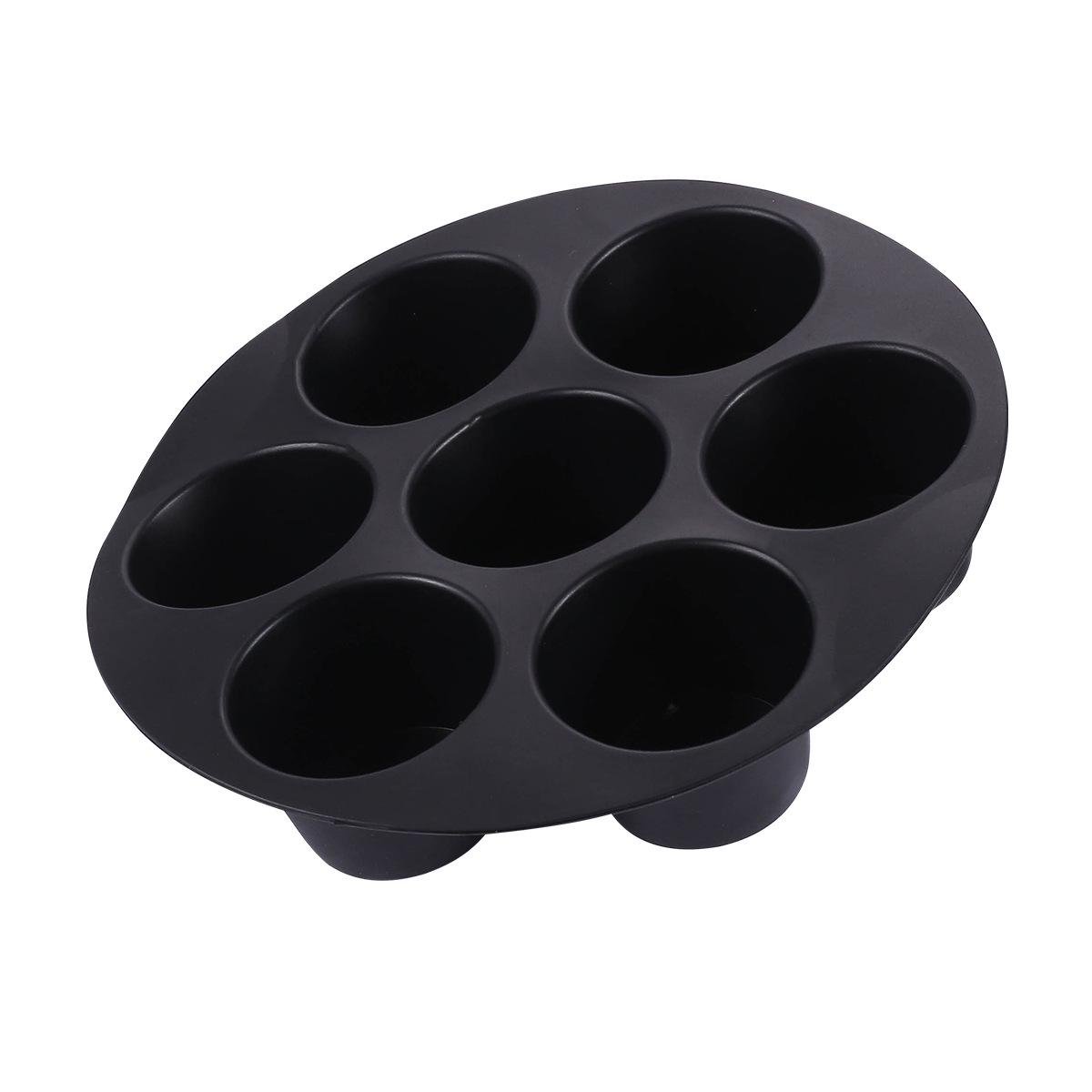 Форма для аэрогриля R9637 из силикона 17.5 см Черный Форма для аэрогриля R9637 из силикона 17.5 см Черный