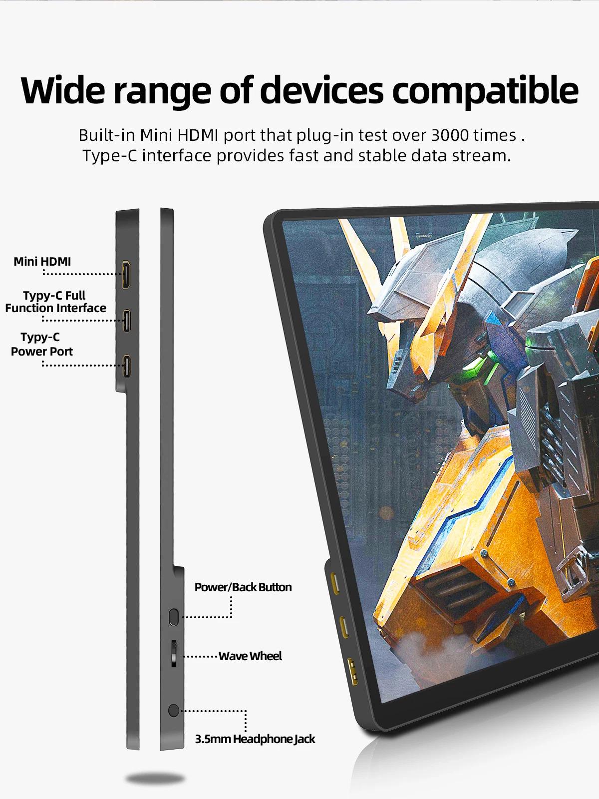 Монітор портативний ZSUS 14A-2K - фото 8