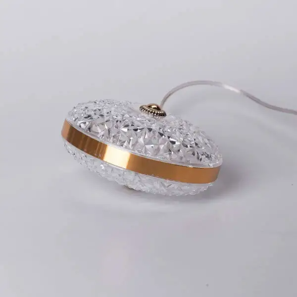 Гирлянда штора сетевая LED с объемными фигурками Бриллиант 3х0,9 м 6 ламп Теплый желтый (6L3MDIA) - фото 16