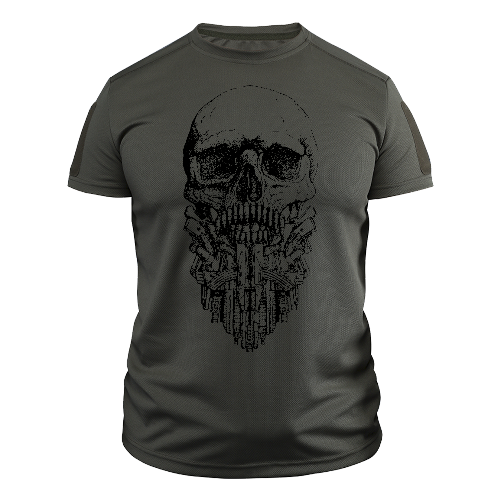 Футболка военная CoolMax Борода XL Оливковый (TS-C-57-XL)