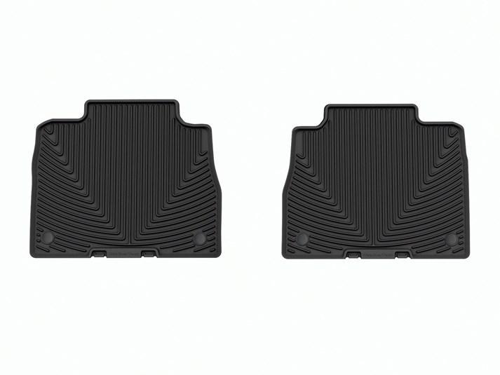 Коврики автомобильные задние резиновые WeatherTech W607 Mercedes GLE-Class 2020-2021 Черный (1945753638)