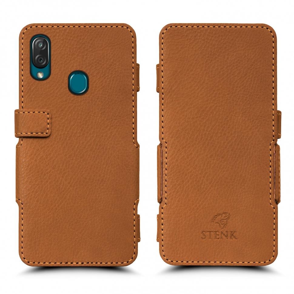 Чехол книжка Stenk Prime для ZTE Blade V10 Vita Camel (63691)