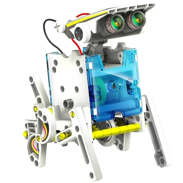 Конструктор для детей Solar Robot Робот трансформер 14в1 с солнечной панелью (2479518772)