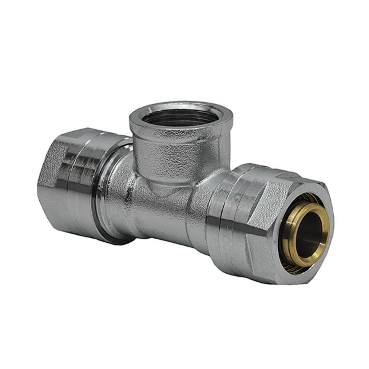 Тройник Raftec TV-200120 ВР 20x1/2"x20 мм (SW-59249)