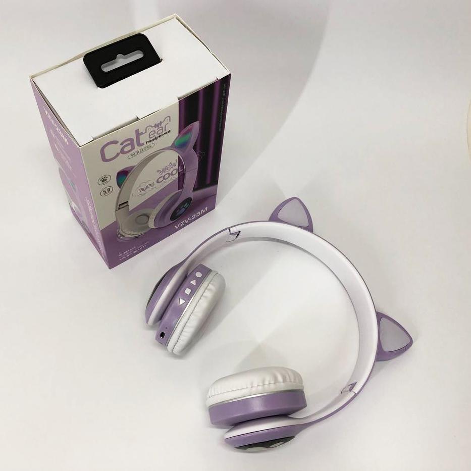 Обработчики беспроводной с кошачьими ушами и RGB освещением кошки VZV 23M Purple - фото 5 Обработчики беспроводной с кошачьими ушами и RGB освещением кошки VZV 23M Purple - фото 5