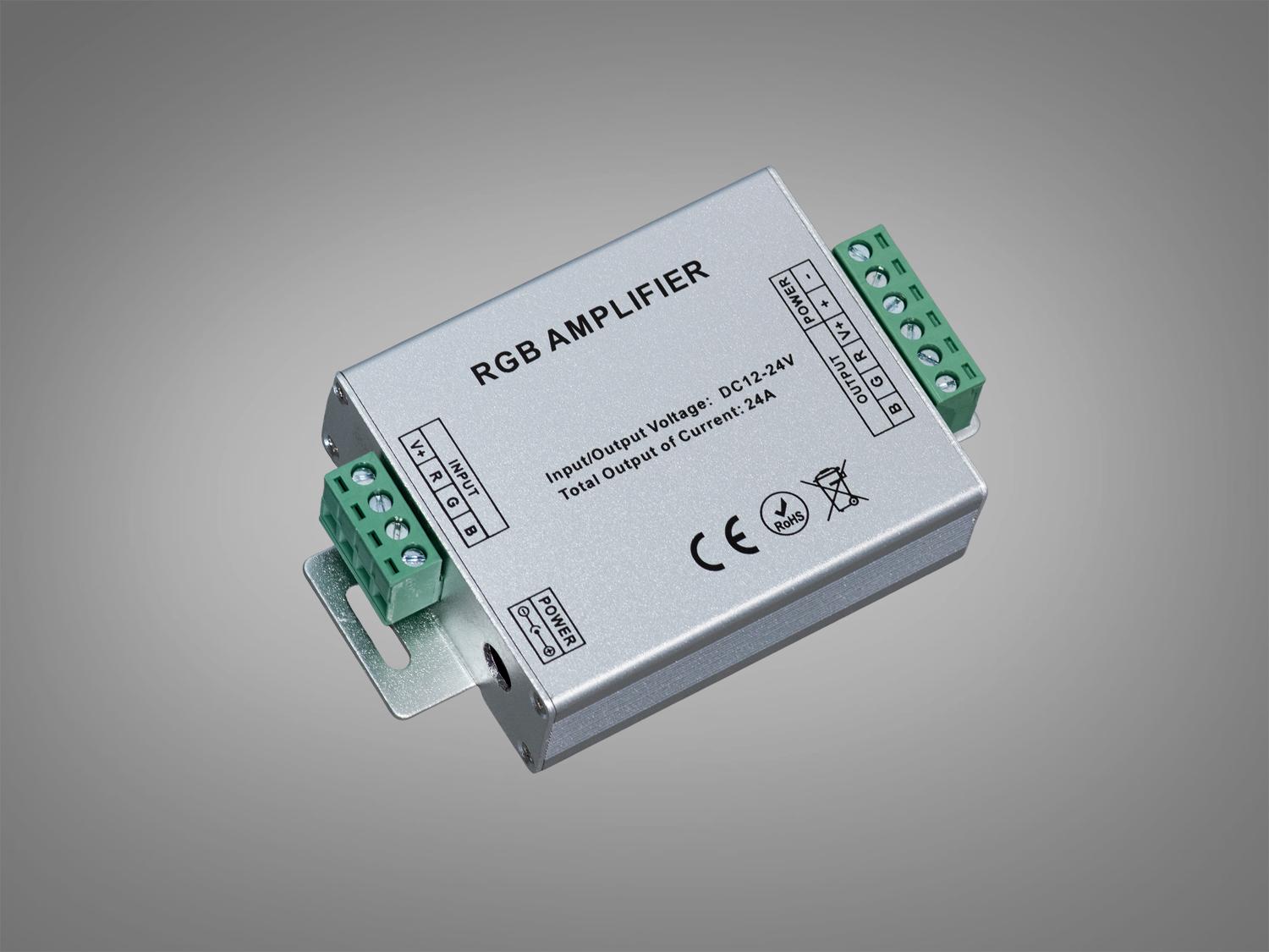 Усилитель для RGB LED ленты (PC-H3-RGB-AMP-24A)