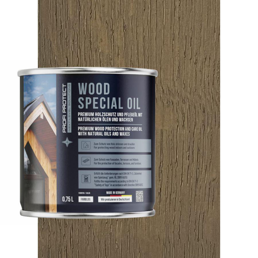 Масло для террас ProfiProtect Wood Special Oil с воском 0,75 л Clay-Sand-eiche (20755475)