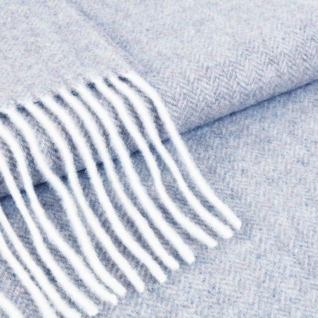 Плед кашемировый Love you 140х200 Голубой (143452) - фото 3 Плед кашемировый Love you 140х200 Голубой (143452) - фото 3