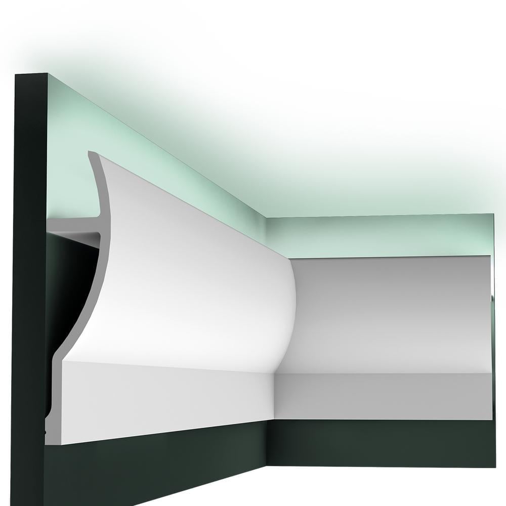 Профиль скрытого освещения Orac Decor C372 280x70 мм 2000 мм (12368420)