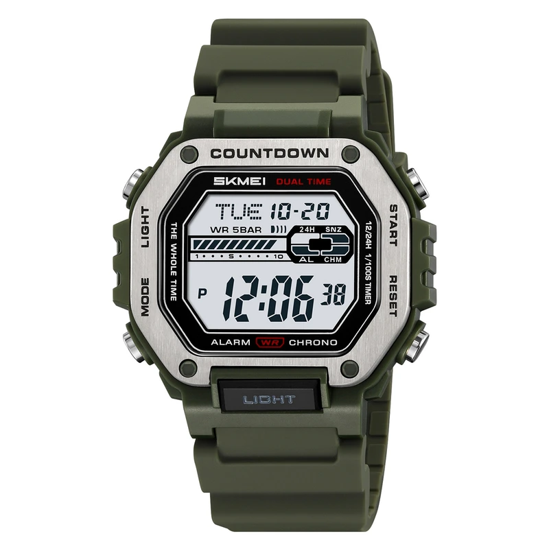 Наручний годинник Skmei 2522AG Army Green