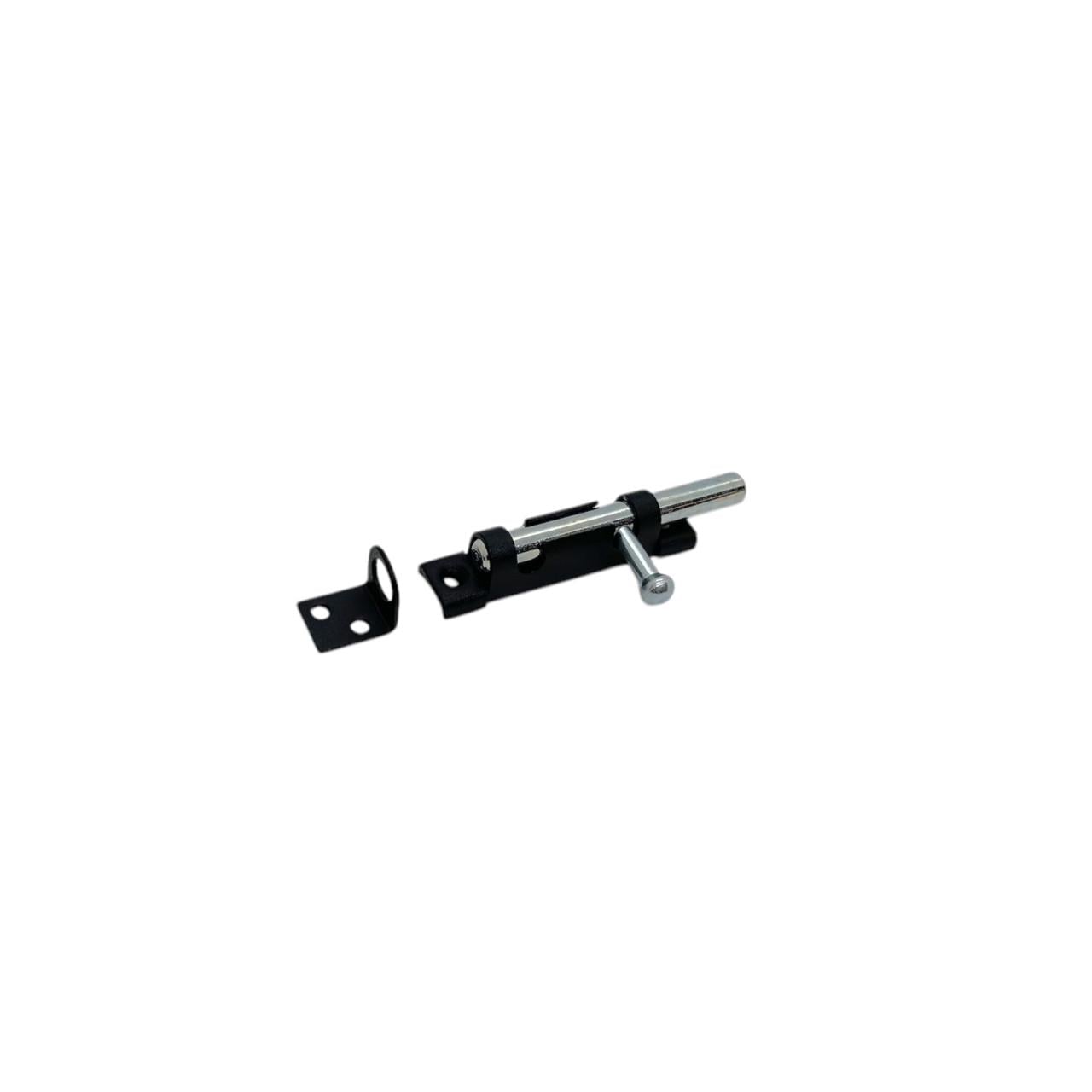 Шпингалет накладной 70 мм Черный (290040)