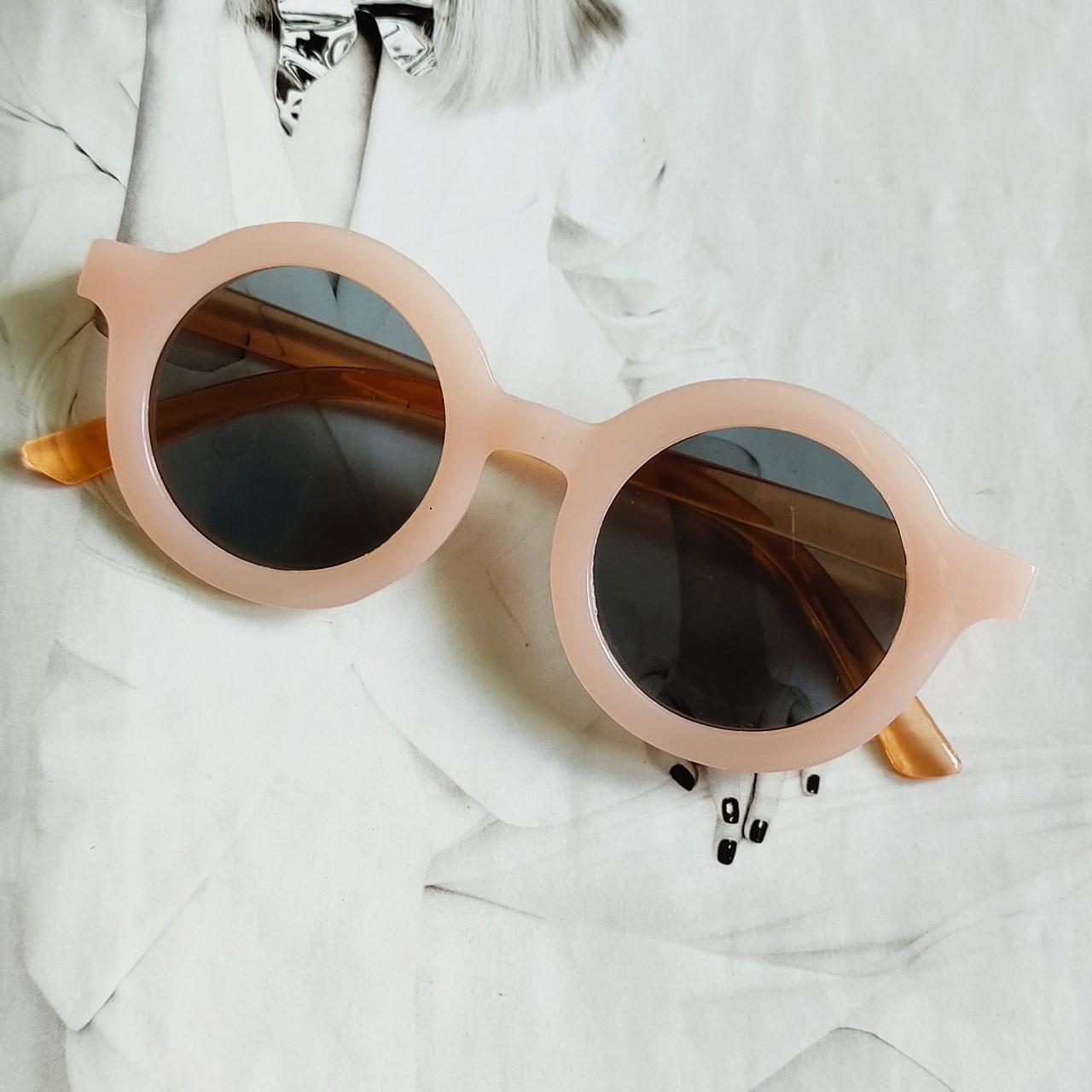 Очки детские круглые Розовый