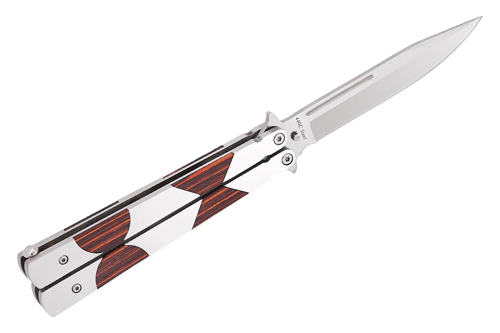 Нож балисонг Grand Way бабочка 110 мм (1864GW) - фото 2 Нож балисонг Grand Way бабочка 110 мм (1864GW) - фото 2