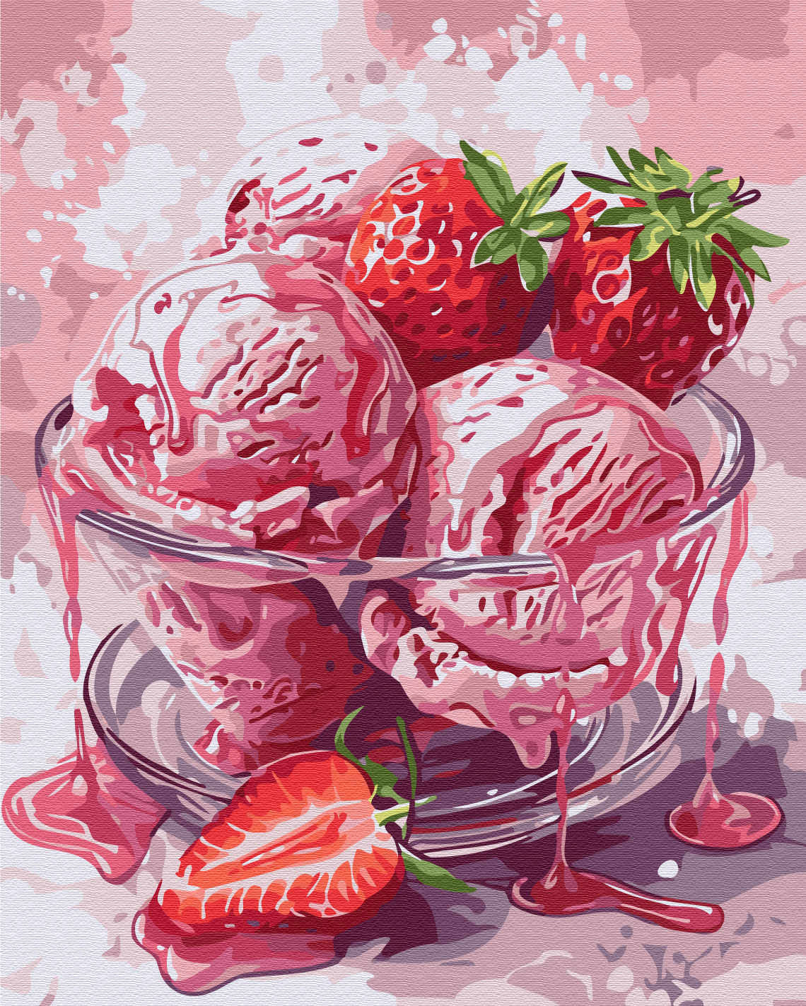 Картина по номерам Brushme Райское наслаждение 40x50 см (BS54095)