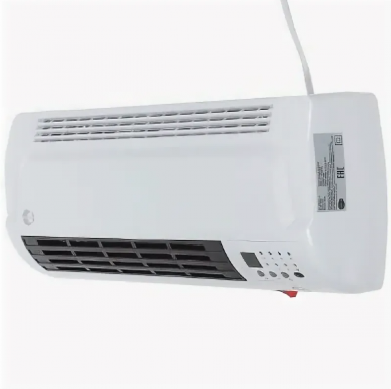 Тепловентилятор настінний з пультом 2000 Вт