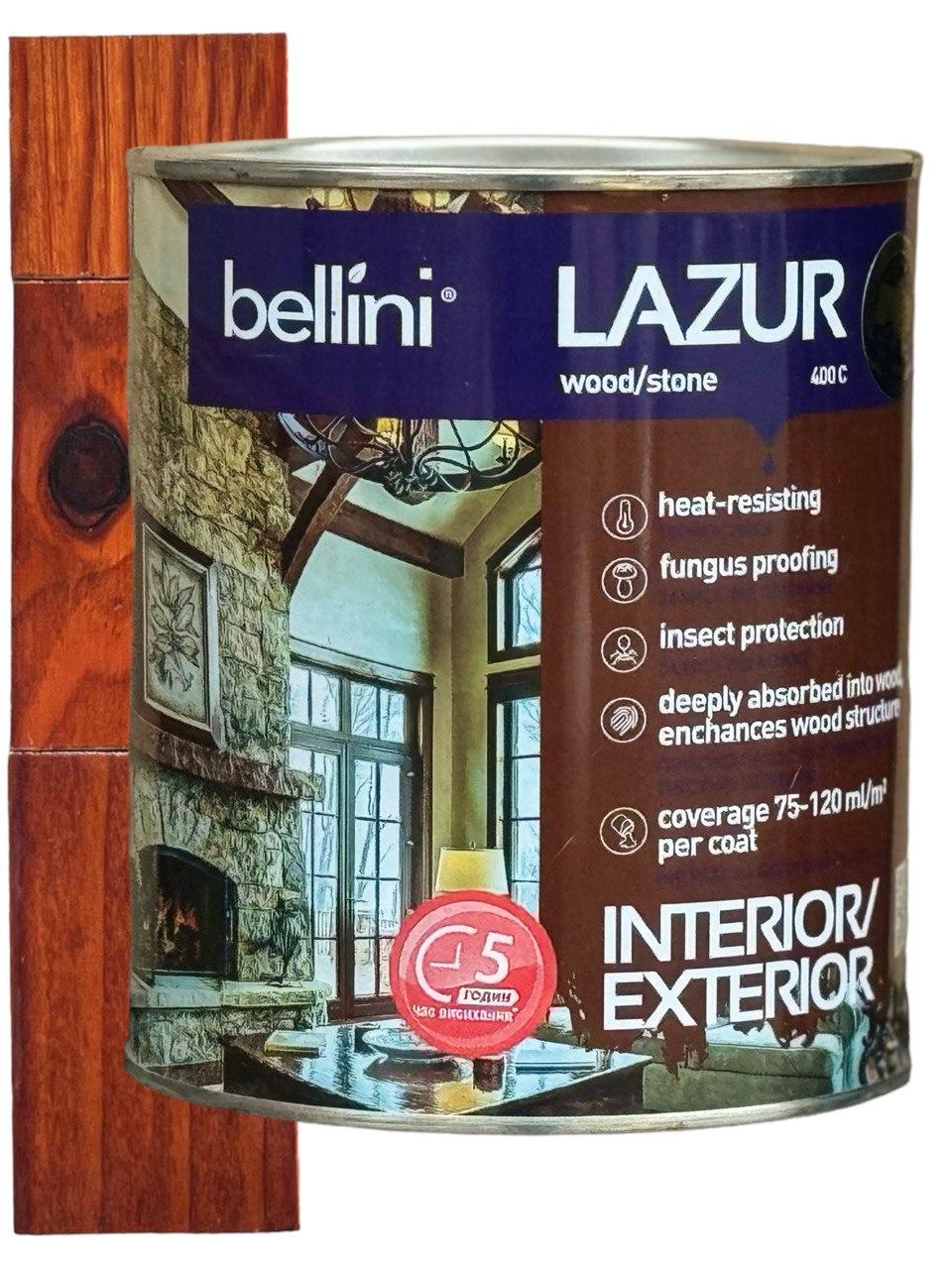 Лазур BELLINI 2,5 л Каштан (23813253)