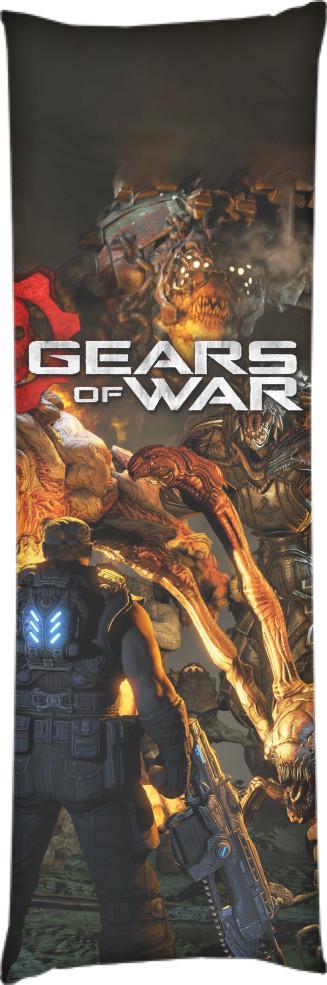 Подушка дакимакура Gears of War 18 50x150 см (14106808)