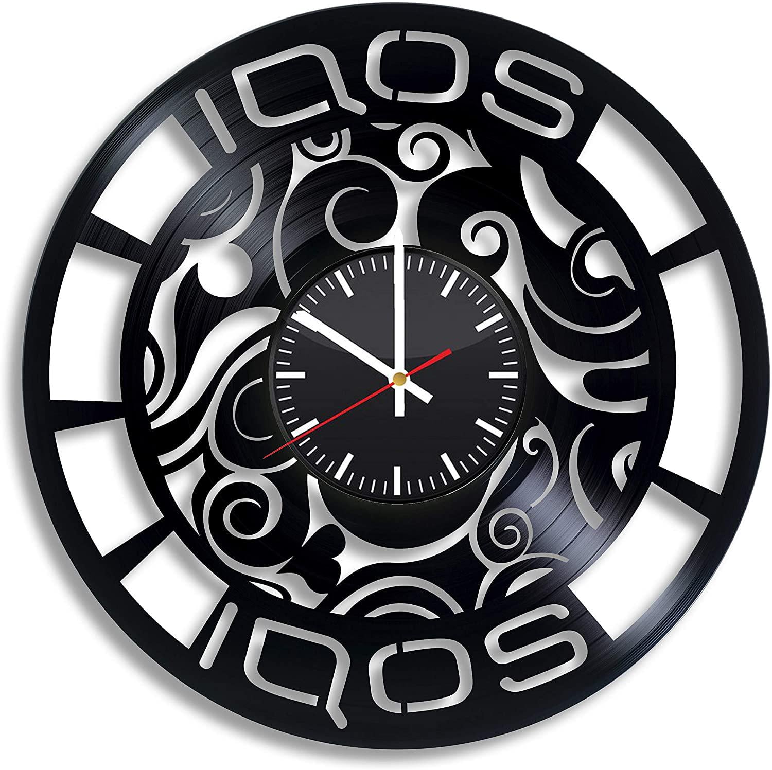 Часы настенные IQOS 2458 из виниловой пластинки