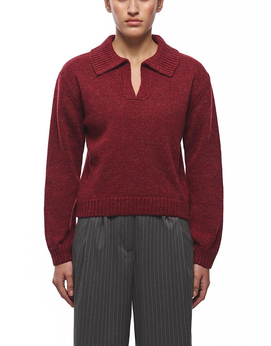 Джемпер Abigail жіночий J.D.WOOL бургунді XS-S