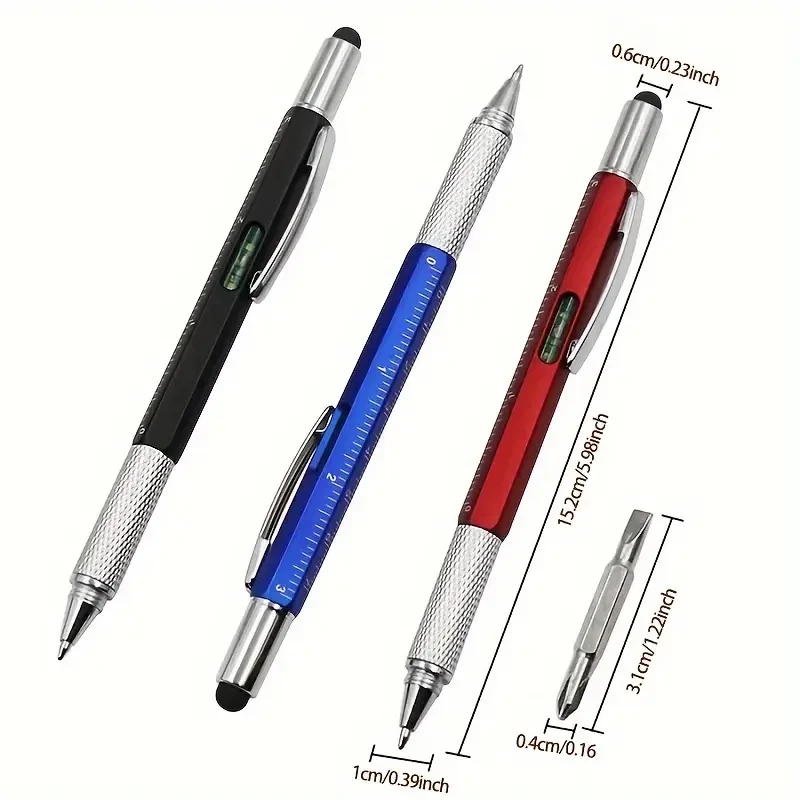 Мультитул-ручка 6в1 Синій (27764328) - фото 2 Мультитул-ручка 6в1 Синій (27764328) - фото 2