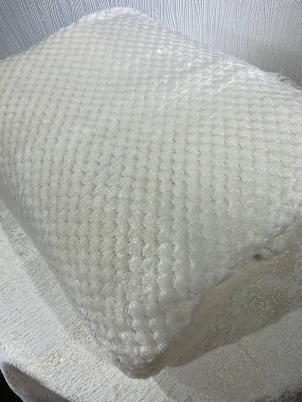 Плед Koloco Бамбук 210х230 см Молочный - фото 3 Плед Koloco Бамбук 210х230 см Молочный - фото 3