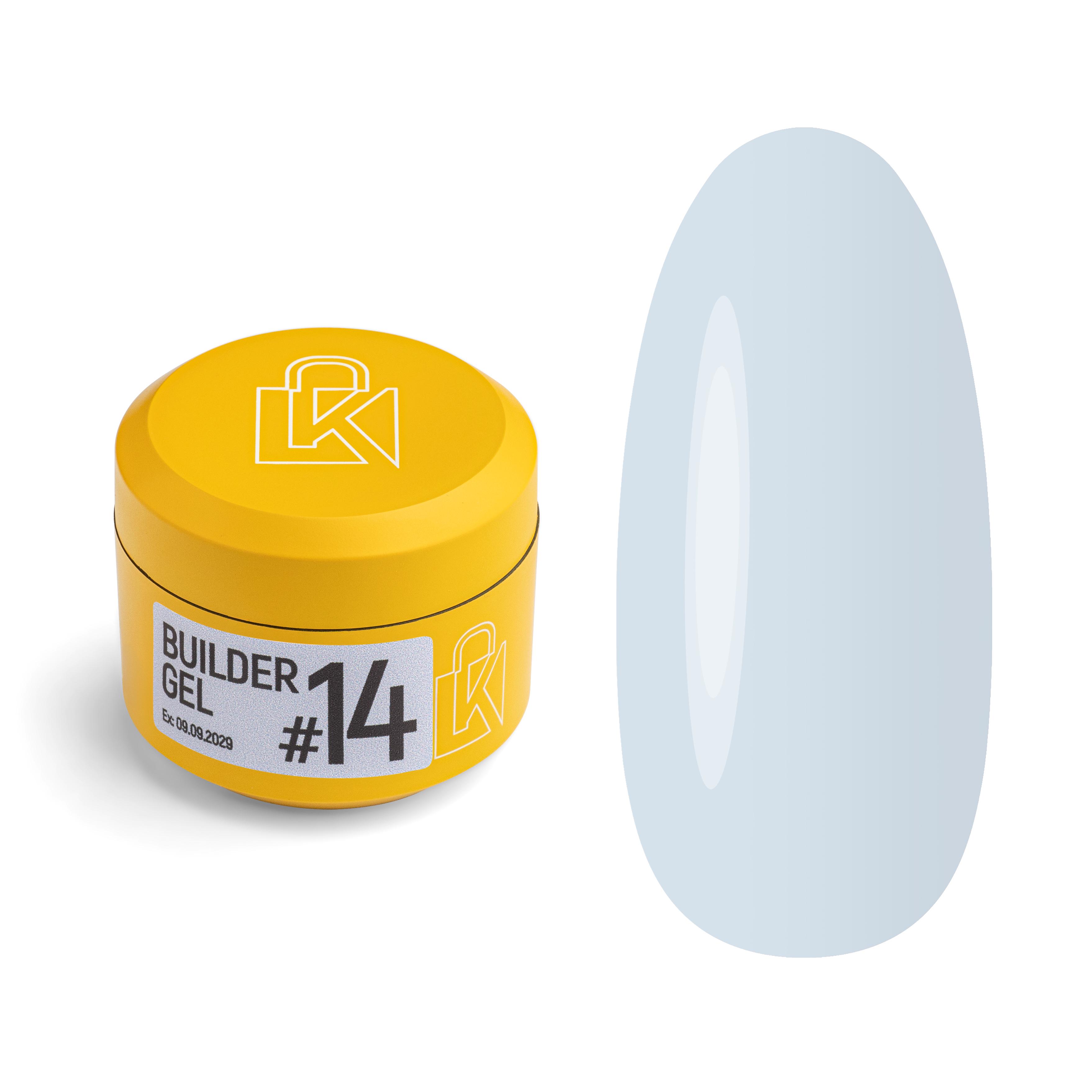 Гель для наращивания Kupiuviti Builder Gel №14 30 мл