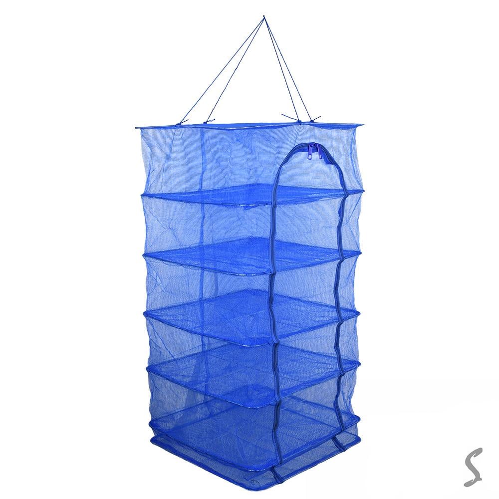 Сетка для сушки рыбы U 5 ярусов 45х45х95 см (MH-5891-45) - фото 2 Сетка для сушки рыбы U 5 ярусов 45х45х95 см (MH-5891-45) - фото 2