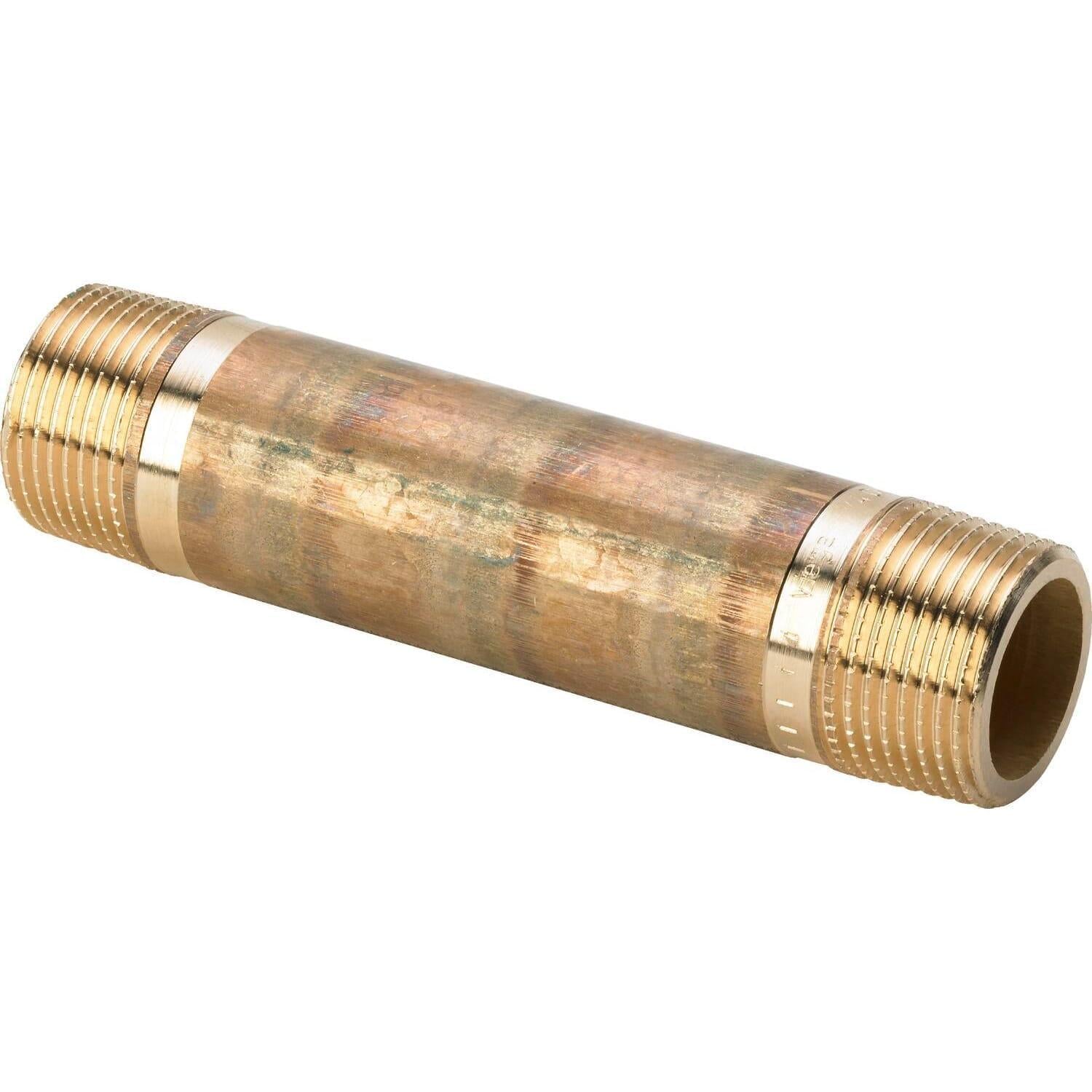 Ниппель бронзовый Viega 3530 d 1/2" x 80 мм длинный (267322)