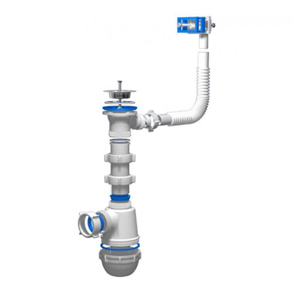 Сифон для мойки Ani Plast А 01 40 S (SW-32218)