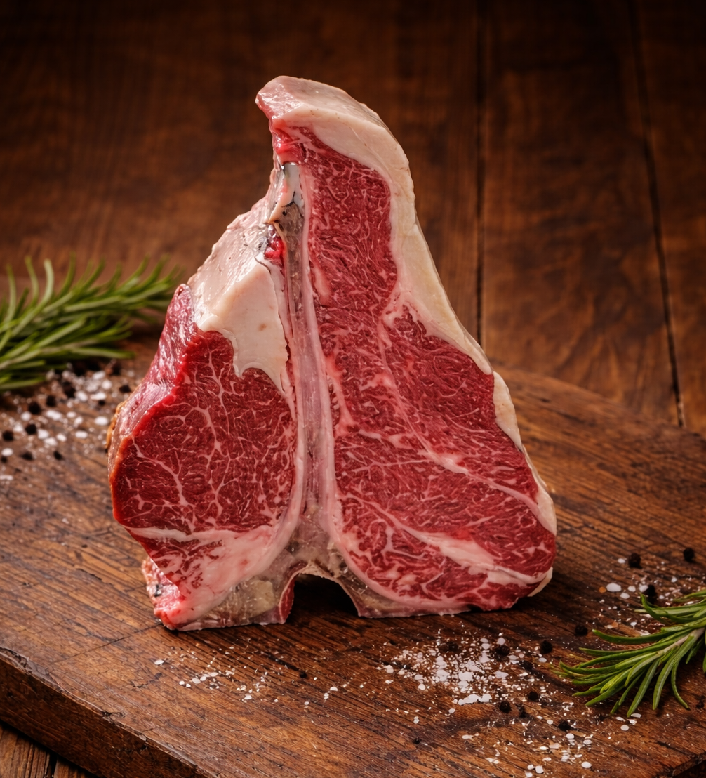 Стейк Портерхаус Чугун сухая выдержка 21 день 500-700 г