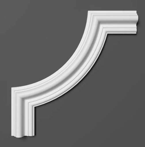 Элемент угловой полиуретановый Grand Decor HCR 517-1 жесткий (2281044003)