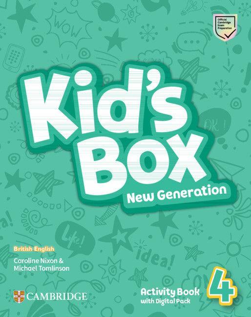 Рабочая тетрадь Kid's Box New Generation 4 Activity Book with Digital Pack