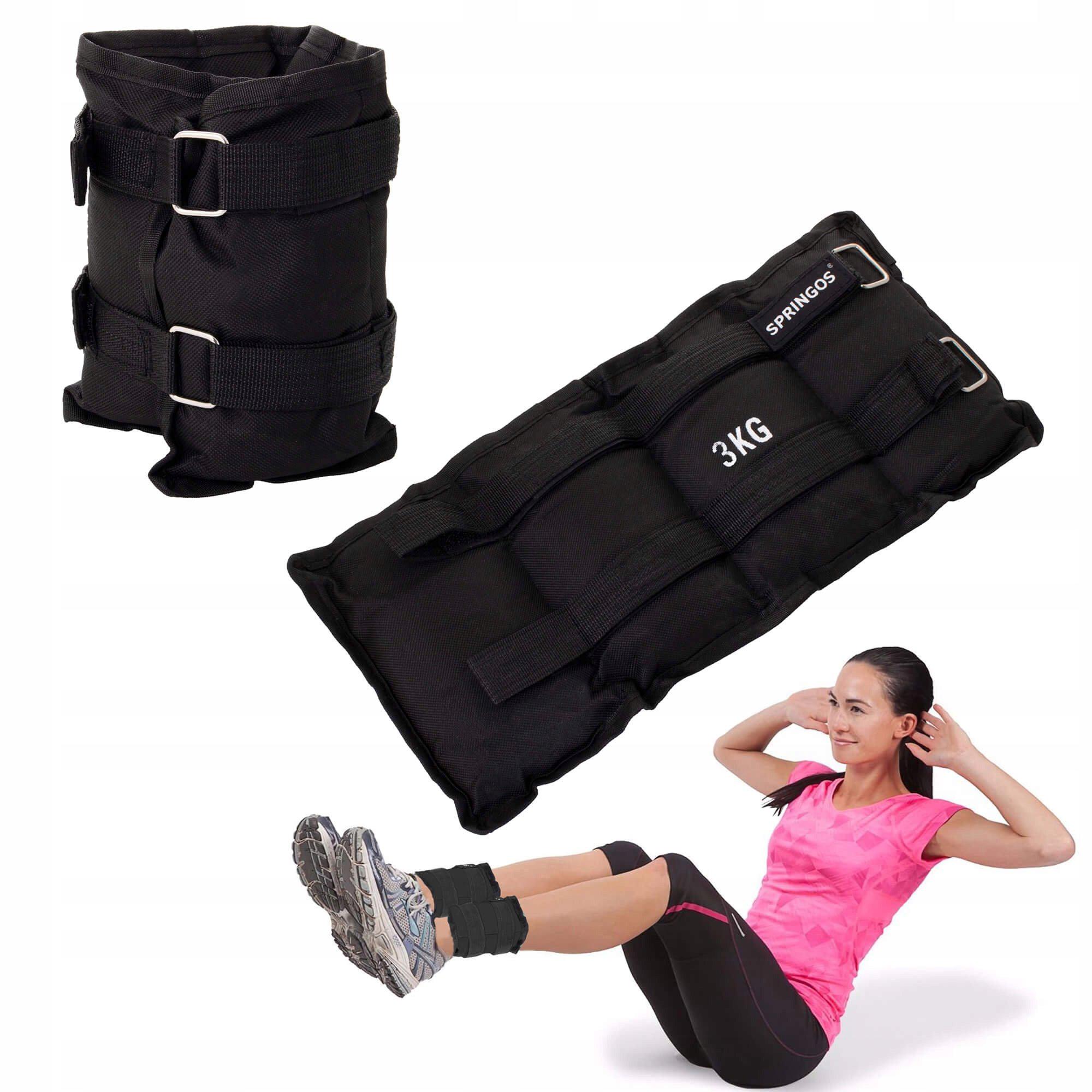 Утяжелители-манжеты для ног и рук Springos 2x3 кг (FA0008) - фото 3 Утяжелители-манжеты для ног и рук Springos 2x3 кг (FA0008) - фото 3