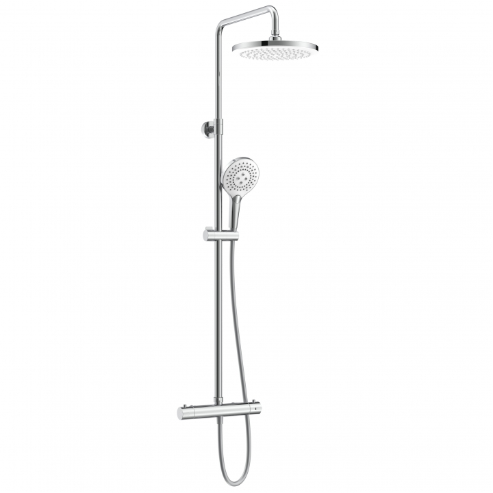 Душевая система Imprese Centrum SR с термостатом латунь Хром (T-15261SR)