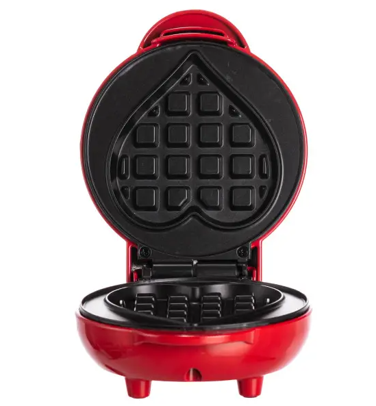Вафельница Sokany SK-BBQ-849 для выпечки формы сердца 550 Вт Красный (SK-BBQ-849) Вафельница Sokany SK-BBQ-849 для выпечки формы сердца 550 Вт Красный (SK-BBQ-849)
