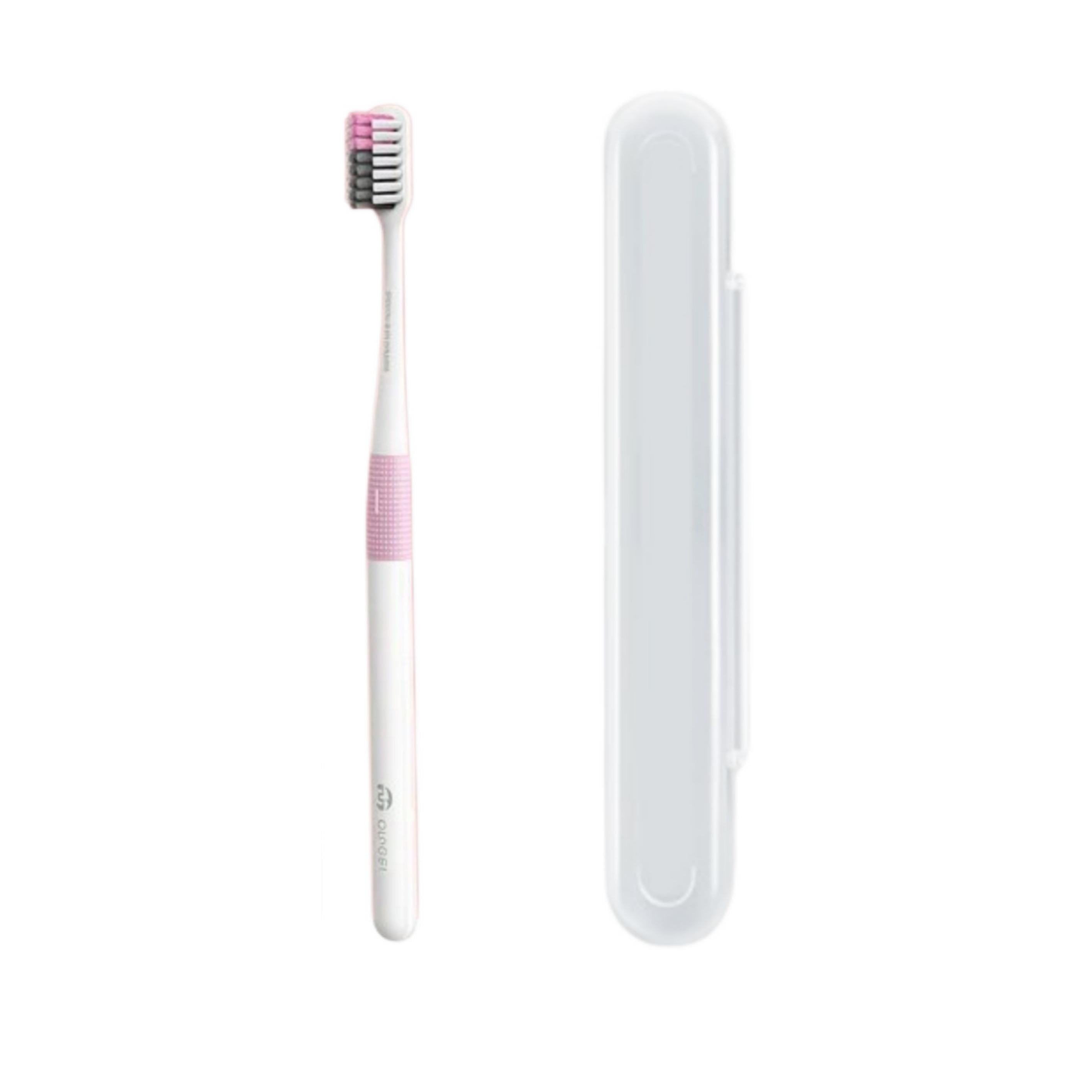 Зубная щетка DR.BEI BASS Toothbrush с боксом Pink (800905)